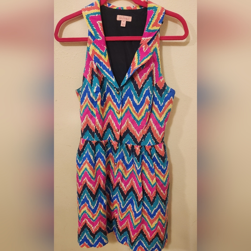 Beautiful Lily Pultizer Dress w/pockets